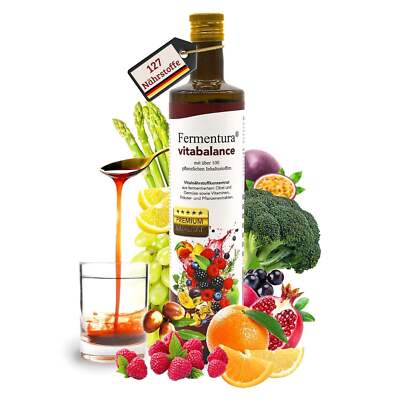 Fermentura Vitabalance 750 ml Mikronährstoffkonzentrat Vital-Nährstoffe  | mit V