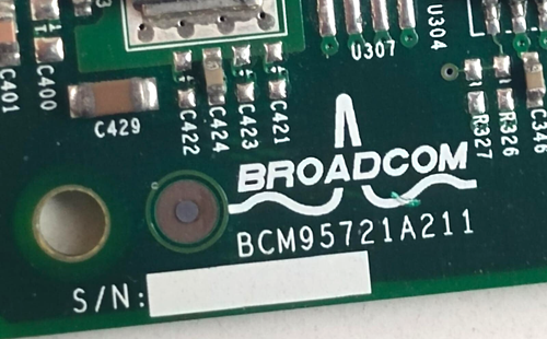 Broadcom BCM95721A211 Scheda adattatore di rete P/N: 112791-11LF (CONFEZIONE DA 5 PEZZI) - Foto 7 di 10