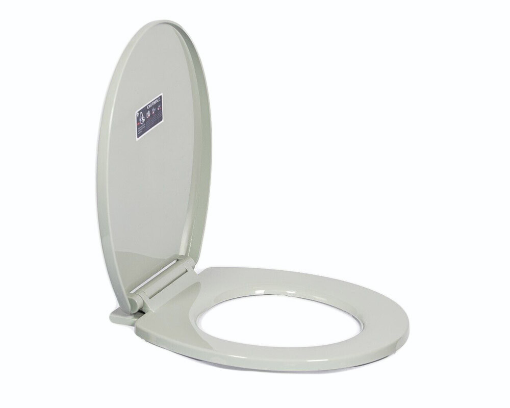 Anti Slam Soft Close Toilet Seat Coloured Oval Shaped WC Fit Standard