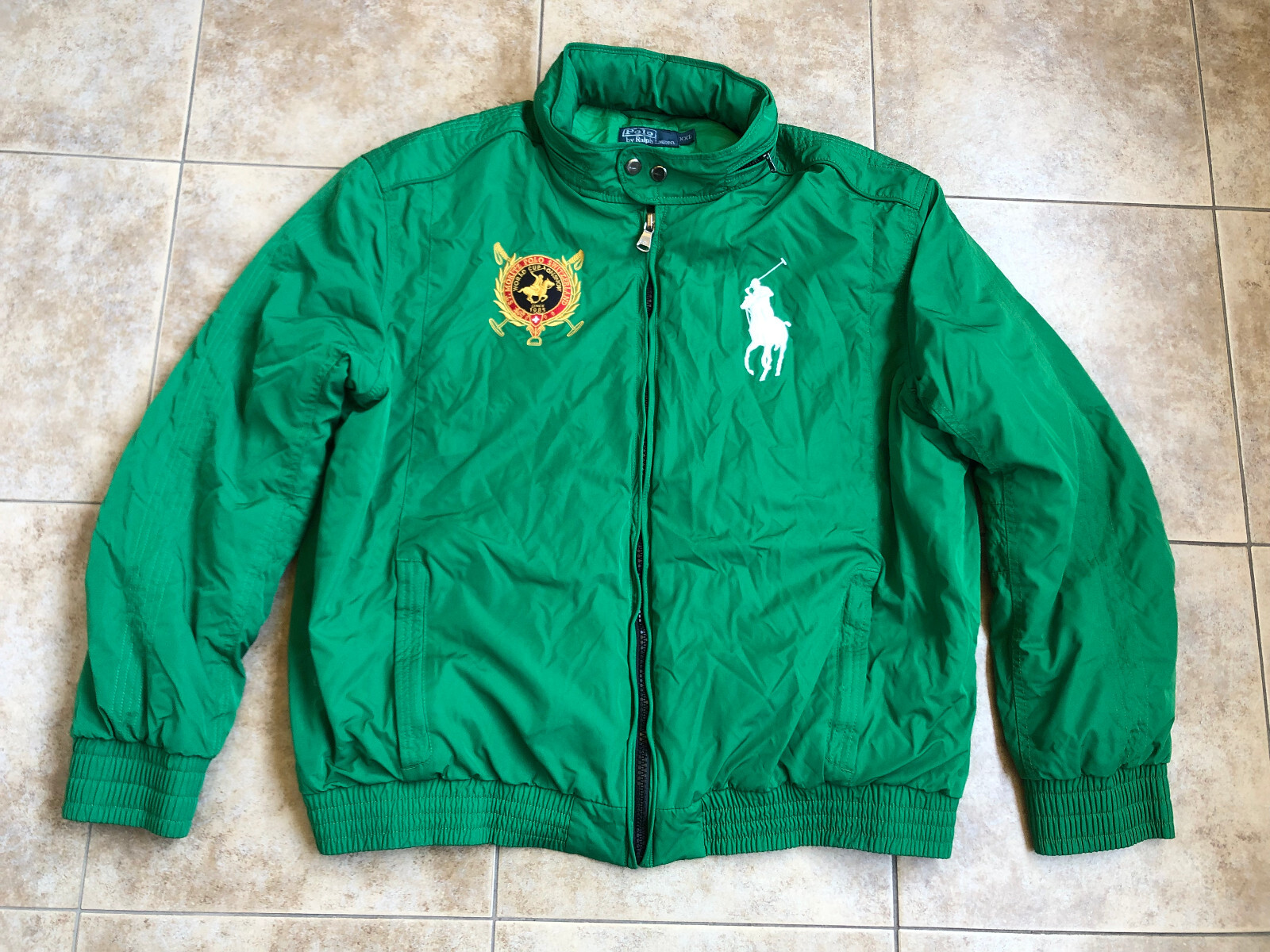 Polo Ralph Lauren St Moritz giacca equitazione grande pony taglia XXL