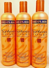CLAIROL TEXTURE & TONES 1 MIN  HAIR CONDITIONER/ RE-CONSTRUCTOR ( 3 X 12 .OZ )