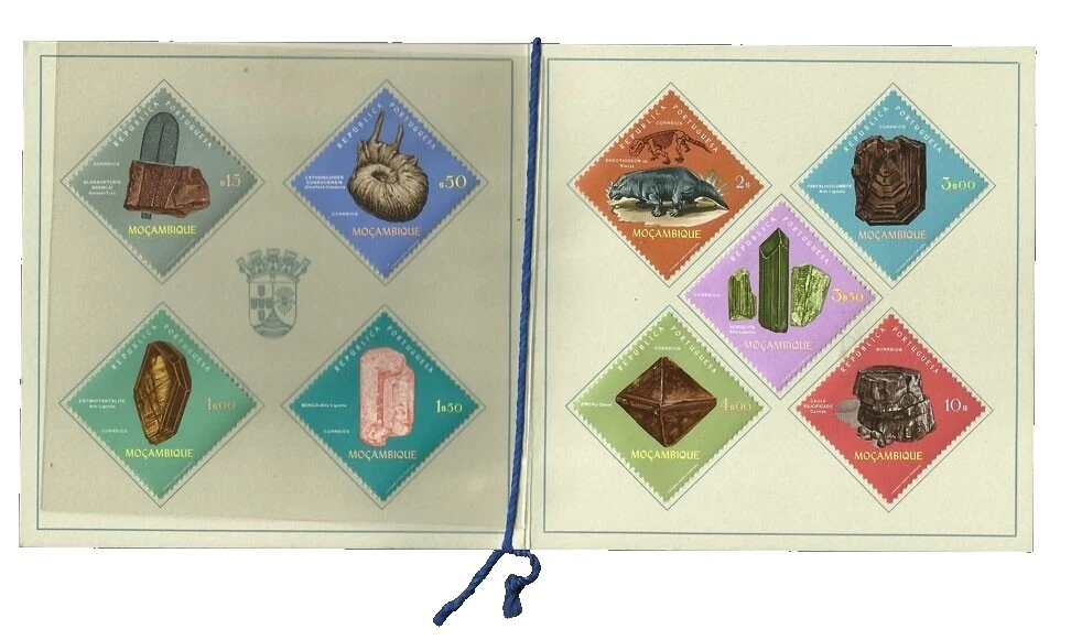 Mint Hinged Portuguese Booklet Stamps
