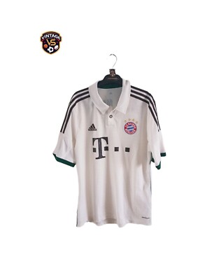 14/15 adidas × BAYERN Away Game Shirts BAYERN MUNICH 2014 2015 AWAY FOOTBALL SHIRT SOCCER JERSEY