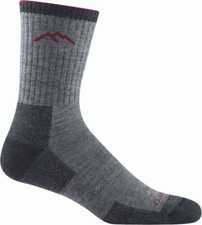 Darn Tough 1466 CHARCOAL Merino Wool Mens Hiker Micro Crew Midweight Hiking Sock