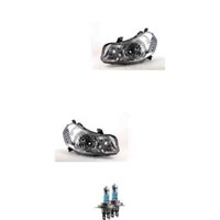 Halogen Scheinwerfer Set H4 FüR Suzuki SX4 Sedici Inklusive Lampen