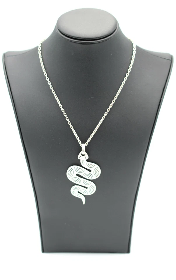 Collar Serpiente Plata Esterlina Colección ENIGMA Gianni Bulgari Foto 2 de 4