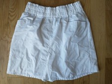 Vintage Great Shapes Womens RETRO White High Waisted Shorts Sz Large No Buttons