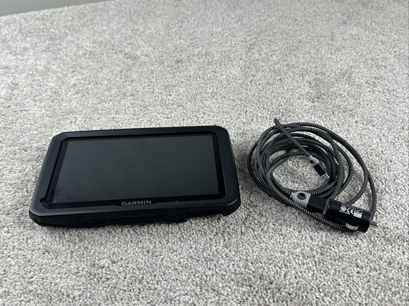 Garmin Dezl 770LM commercial truck GPS with Car Adapter eBay