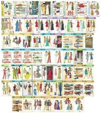 1970s Vintage Sewing Pattern More than Main Pic U Pick Plus Size Misses