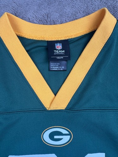 NFL Team Apparel Charles Woodson Green Bay Packers Youth Jersey – Large 14-16 - Picture 4 of 8