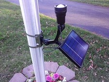 Cree Fixed Commercial Solar Flagpole Light Powerful Adjustable Spot To Flood Cree Fixed Commercial Solar Flagpole Light Powerful Adjustable Spot To Flood