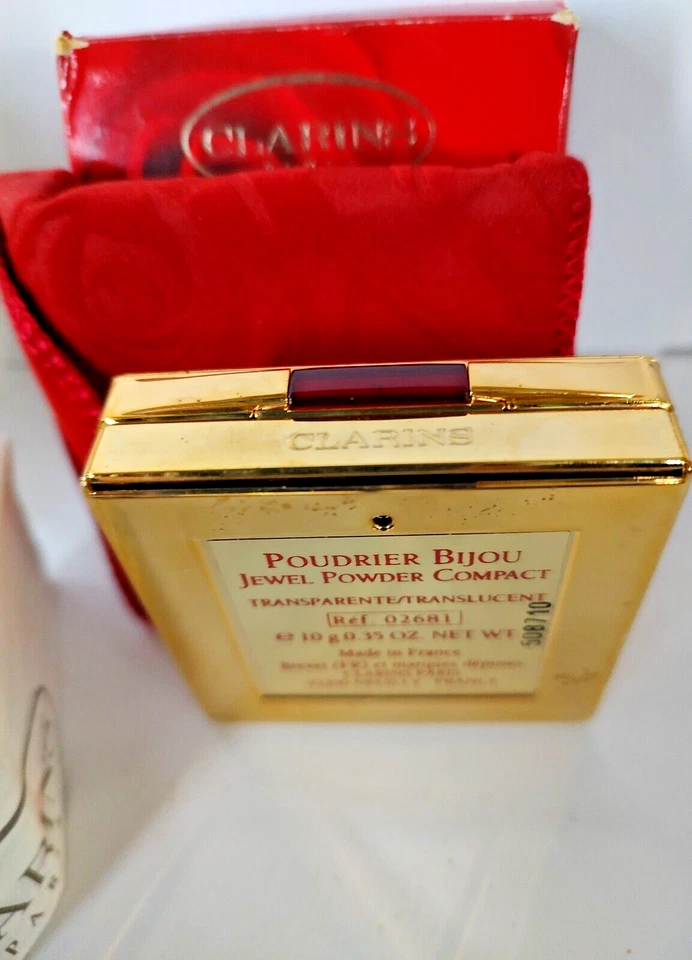 Clarins Poudre Doucer Polvo en Joya Compacto #10 Transparente 10 g/0,35 oz. De colección Foto 3 de 4