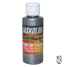 FASKOLOR 40300 FASKROME SATIN CHROME Airbrush Paint RC Body Car Truck - PARMA