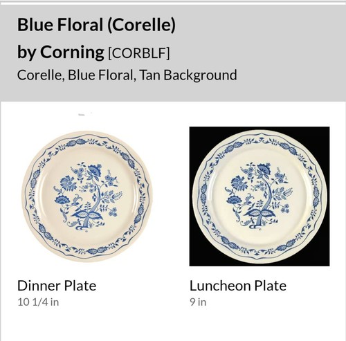 Corning Corelle Blue Floral Mug (beige with blue band) EUC - Picture 4 of 4