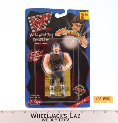 Road Dog #2 Bend-Ems WWF 1998 Just Toys Wrestling ...