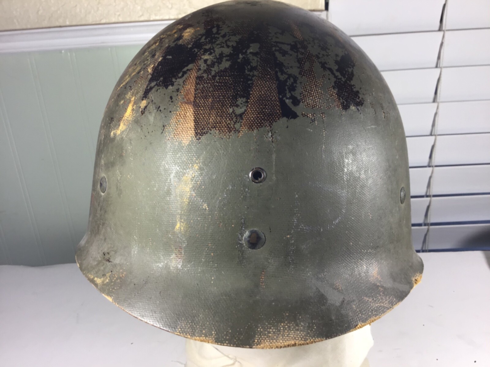 WW2 CAPAC M1 Helmet Liner with Diamond Marking eBay