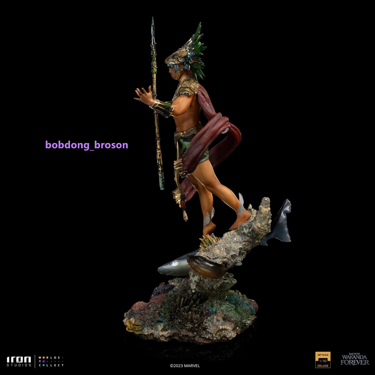 IRON STUDIOS 81723 1/10 King Namor Wakanda Forever Figure Statue