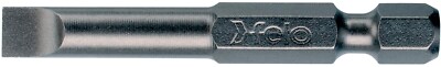 Felo Bit E 6,3 Industrial Slotted 50 mm Pack of 10