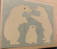 Vintage 1989 Mrs. Grossman’s Polar Bears Stickers
