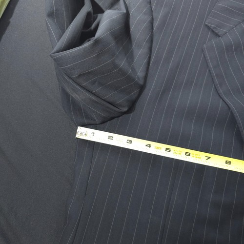 Canali Pure Wool Suit Jacket Blazer Men's 54R Black Italy Proposta Houndstooth - Picture 7 of 24