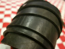ROUGH BLACK HORWEEN LATIGO LEATHER STRAP FOR PROJECTS, MANY SIZES AVAILABLE