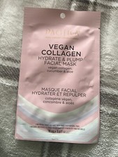 NEW PACIFICIA VEGAN COLLAGEN HYDRATE PLUMP FACIAL MASK