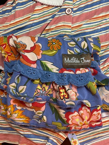 Girl's 4 Pc LOT - Matilda Jane - Girls sz 12 - Dress & OutFit w/ Pants - Used - Picture 12 of 12