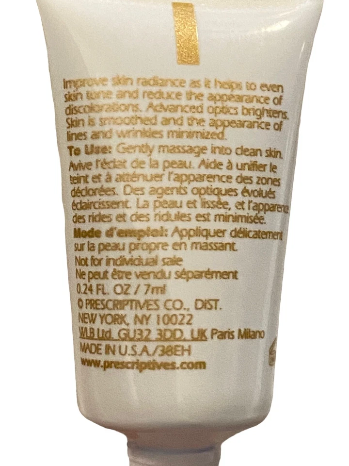 Crema hidratante iluminadora de la piel PX PRESCRIPTIVES vibrante C talla .24 floz Foto 4 de 4