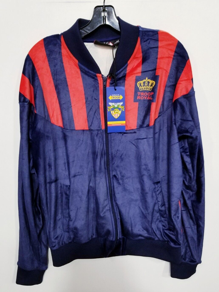 Worldoftroop Troop Velour Tracksuit TROOP Crown Royal Velour Veste