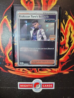 Pokemon Karte Professor Turo's Scenario 171/182 Holo Regional Championship STAFF