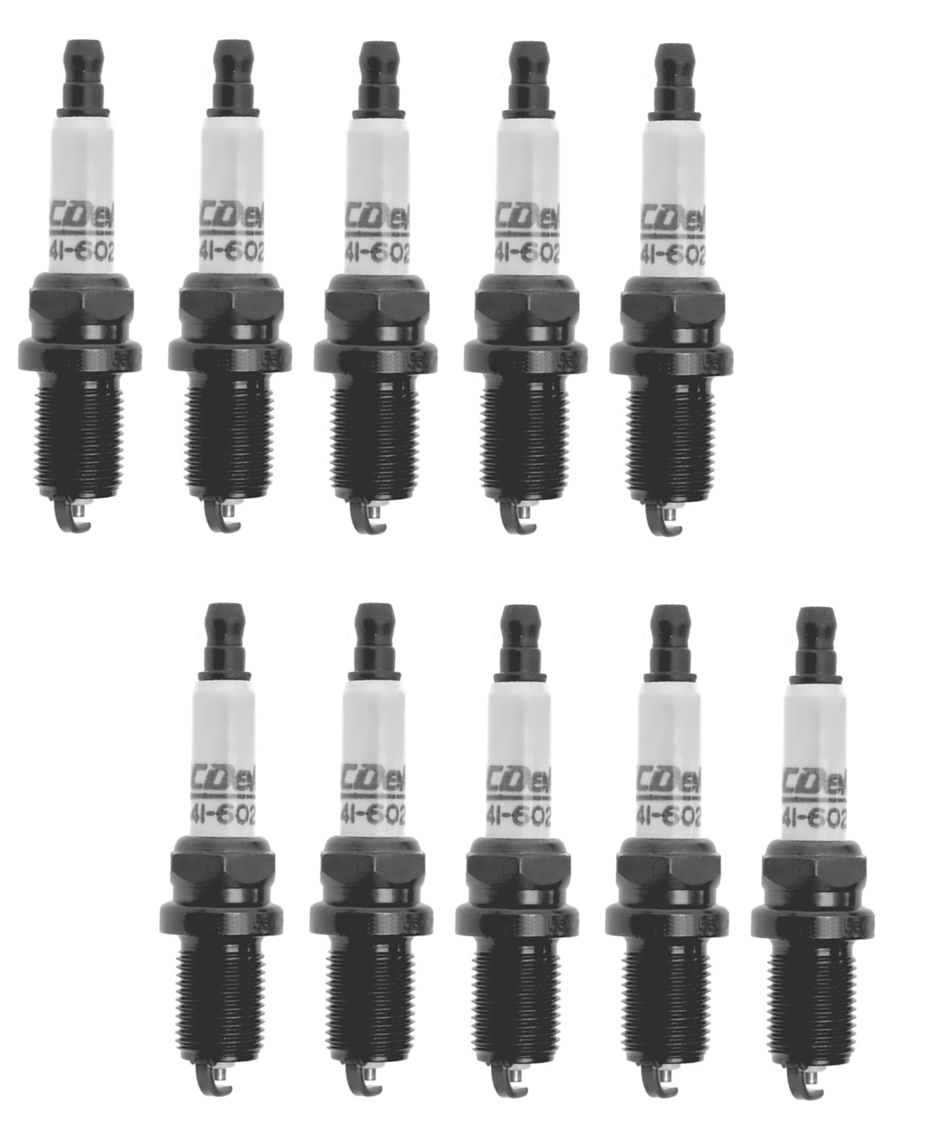 Set Of 10 Spark Plugs AcDelco For Lamborghini Gallardo 5.2L V10 2011-2012
