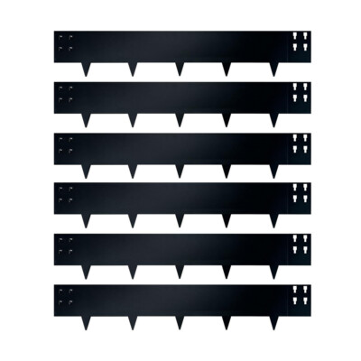 8.0'' H x 40'' L Metal Edging for Landscaping Garden Edging Border for Lawn Yard