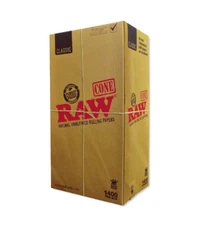 RAW Cones  Classic King 1400 Count Box