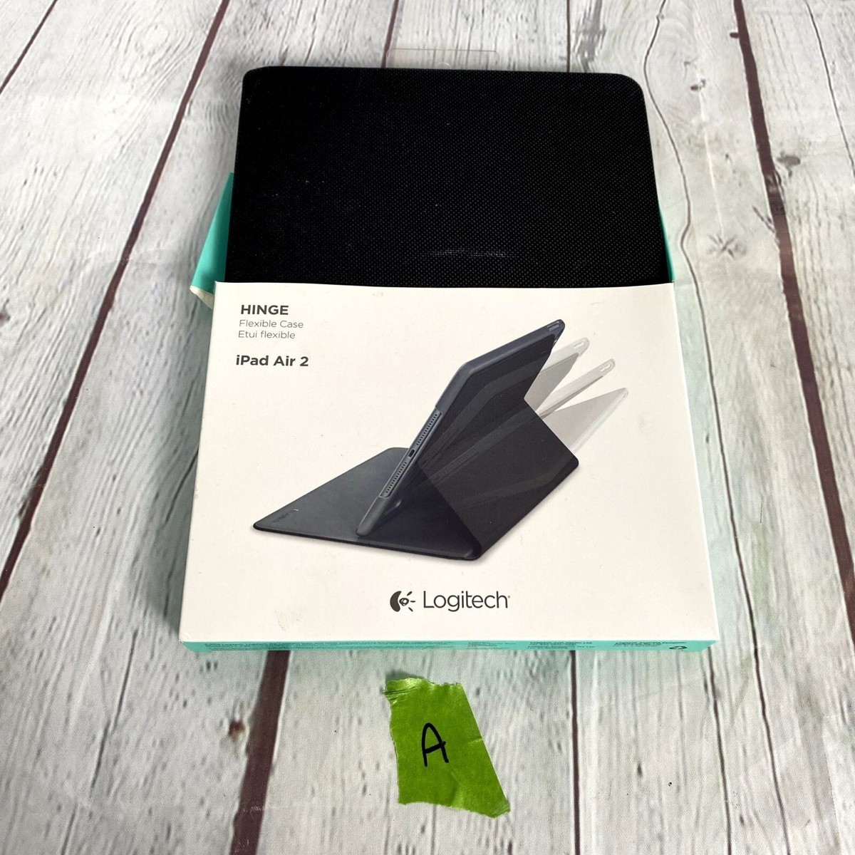 Logitech Hinge Flexible Case for iPad Air Black 097855117168