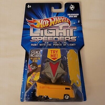 Hot Wheels Drag Bus Light Speeders - Muda De Cor Com Luz Uv