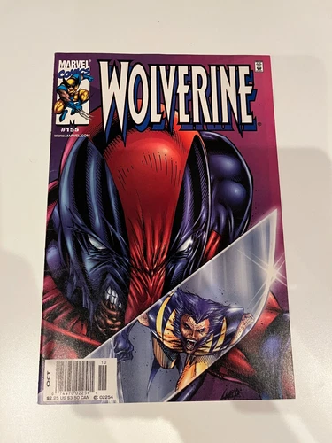 Wolverine #155 Liefeld homage cover vs. Deadpool MCU RARE newsstand variant!