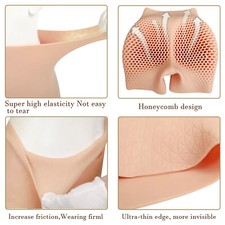 Silicone Crossdresser Fake Panties Hip Pants Buttock Enhancer Transgenders