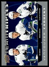 2021-22 Upper Deck Team Triples Elias Pettersson #62 R55
