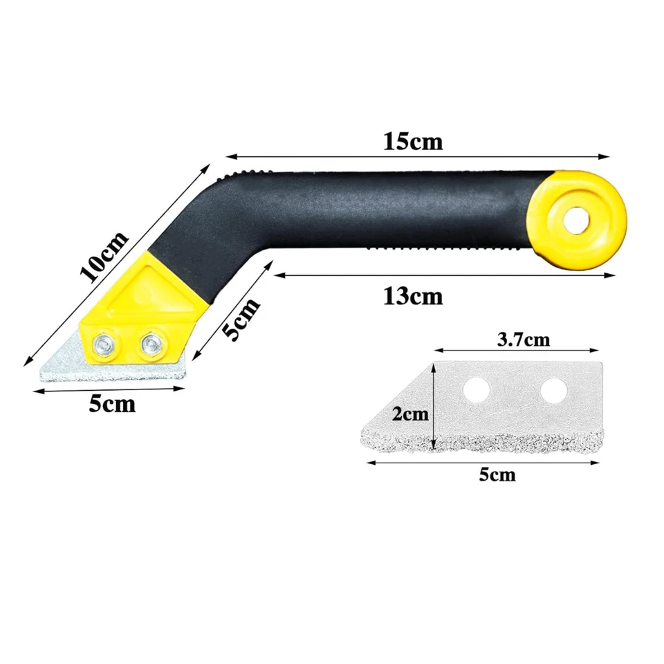 HEAVY DUTY TUNGSTEN FLOOR WALL TILE TILING GROUT RAKE REMOVER CLEANER HAND TOOL - Image 3 of 4