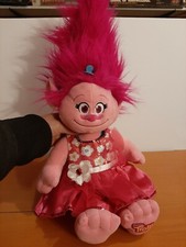 Build a Bear Dreamworks Trolls Princess Poppy Plush 23" Large Stuffed Toy.