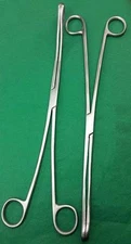 2 O.R GRADE Kelly PLACENTA Forceps 12.5" Long Surgical Instruments A+ QUALITY