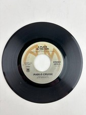 Pablo Cruise A Place In The Sun / El Verano 7", Styrene, Mon, 1977, US, NM