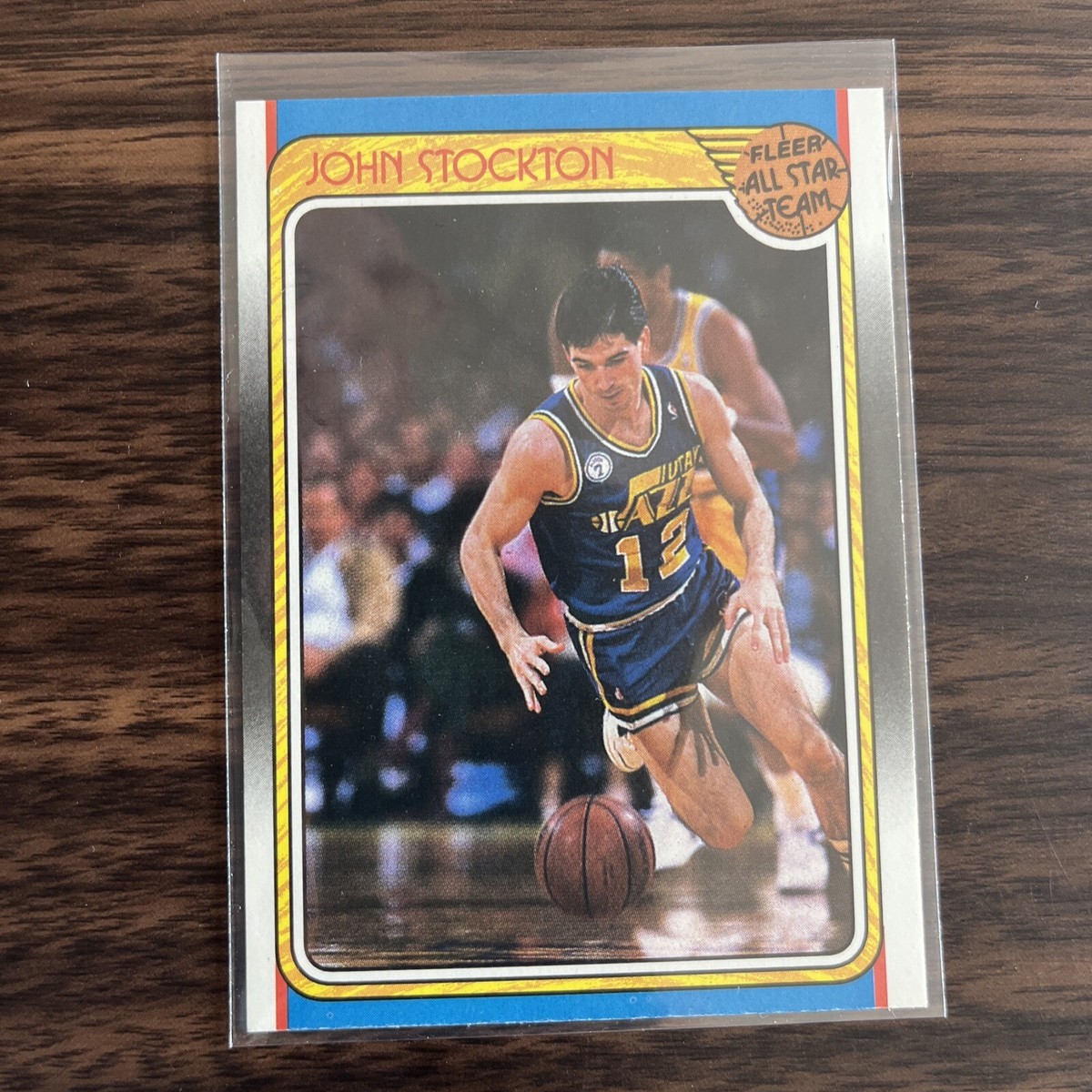 1988-89 Fleer - All-Star #127 John Stockton (RC) Rookie. MINT 