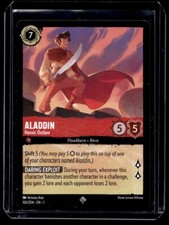 Disney Lorcana The First Chapter Aladdin Heroic Outlaw Non Foil 104/204