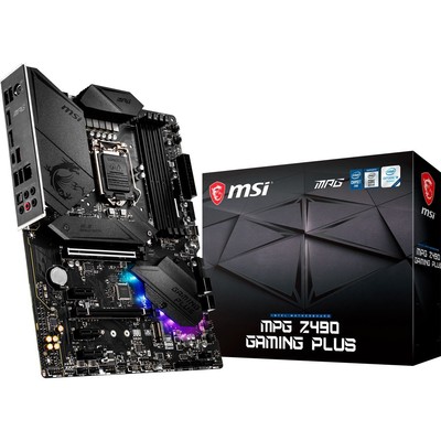 MSI MPG Z490 Gaming Plus Mainboard Sockel 1200 Intel Z490 DDR4 Dual Channel 7.1 
