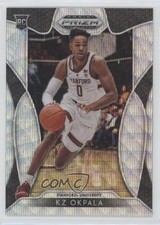 2019-20 Panini Prizm Draft Picks Blue Wave Prizm 122/299 KZ Okpala #97 0c2