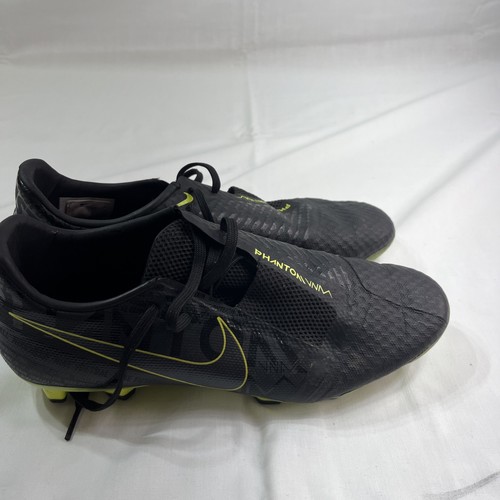 Nike Phantom Venom Academy FG Mens Size 7 Soccer Cleats Black Volt AO0566-007 - Picture 2 of 6