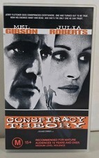 Conspiracy Theory 1997 film VHS Tape Pal Warner Bros Mel Gibson Julia Roberts