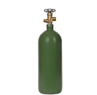 New 20 Cu Ft Oxygen Cylinder CGA540 Valve Welding and Medical Applications