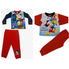 Mickey Mouse Pyjamas Disney Pjs Ages 18 Months to 4 Years